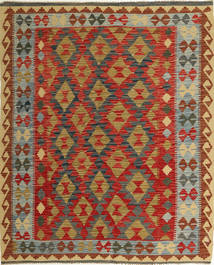 Kelim Afghan Old Style Tæppe 150X190 Uld, Afghanistan Carpetvista