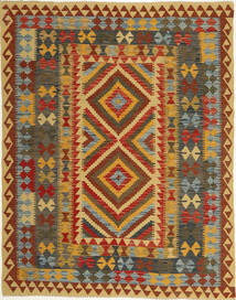  Kilim Afghan Old Style Rug 155X198 Wool Small Carpetvista