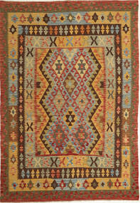 154X210 Tapis D'orient Kilim Afghan Old Style (Laine, Afghanistan) Carpetvista