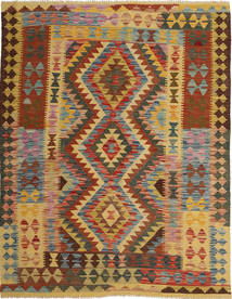  Orientalsk Kelim Afghan Old Style Teppe 148X192 Ull, Afghanistan Carpetvista