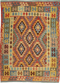 147X202 Tapis D'orient Kilim Afghan Old Style (Laine, Afghanistan) Carpetvista