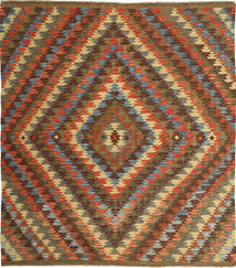  Kelim Afghan Old Stil Teppich 185X215 Carpetvista