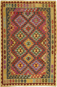  Kilim Afghan Old Style Rug 154X240 Wool Small Carpetvista