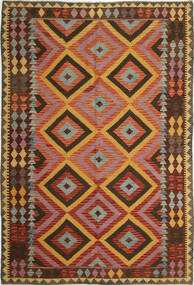  Kilim Afghan Old Style Rug 162X245 Wool Carpetvista