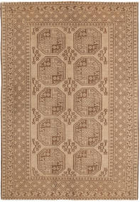  158X238 Medallion Small Afghan Fine Rug Wool, Carpetvista