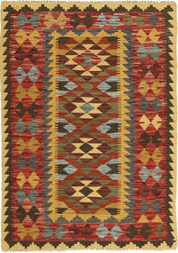  Orientalischer Kelim Afghan Old Stil Teppich 95X142 Wolle, Afghanistan Carpetvista