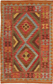  Kilim Afegão Old Style Tapete 95X155 Lã Pequeno Carpetvista