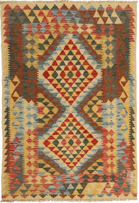 Kilim Afghan Old Style Rug 106X150 Wool, Afghanistan Carpetvista