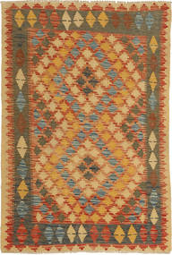  95X140 Petit Kilim Afghan Old Style Tapis Laine, Carpetvista