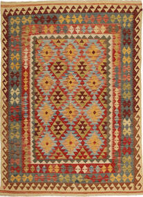 Kelim Afghan Old Style Vloerkleed 144X203 Wol, Afghanistan Carpetvista