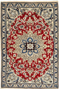 88X137 絨毯 ナイン オリエンタル (ウール, ペルシャ/イラン) Carpetvista