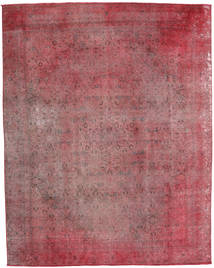 279X354 Tapete Colored Vintage Moderno Vermelho Grande (Lã, Pérsia/Irão) Carpetvista
