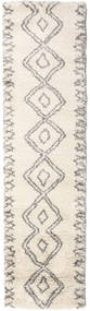 廊下 絨毯 80X300 Berber シャギー Massin - ベージュ/ライトグレー