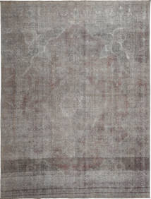  Persischer Colored Vintage Teppich 279X374 Grau Carpetvista