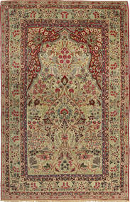  Kerman Fine Rug 138X217 Persian Wool Small
