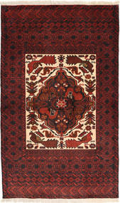 Orientalischer Belutsch Teppich 90X147 Wolle, Persien/Iran Carpetvista
