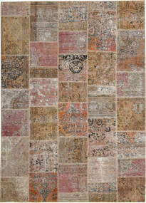  Patchwork Rug 213X298 Persian Wool Carpetvista