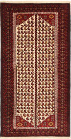  Balouch Szőnyeg 100X192 Perzsa Gyapjúszőnyeg Kicsi Carpetvista