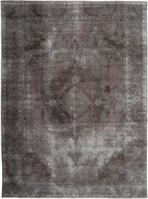  279X380 Colored Vintage Teppich Grau/Dunkelgrau Persien/Iran Carpetvista