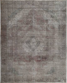 絨毯 カラード ヴィンテージ 280X357 グレー/茶色 大きな (ウール, ペルシャ/イラン)