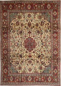  Persian Sarouk Rug 230X337 Brown/Beige (Wool, Persia/Iran)