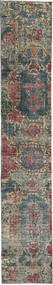 Colored Vintage Teppich 57X335 Läufer Wolle, Persien/Iran Carpetvista