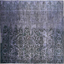  Persialainen Colored Vintage Matot 305X307 Sininen/Tummanharmaa Carpetvista