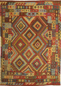  197X298 Kelim Afghan Old Stil Teppich Wolle, Carpetvista