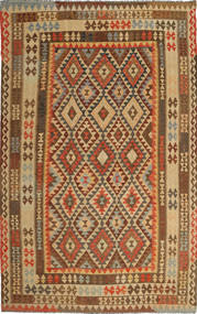  Orientalischer Kelim Afghan Old Stil Teppich 200X320 Wolle, Afghanistan Carpetvista