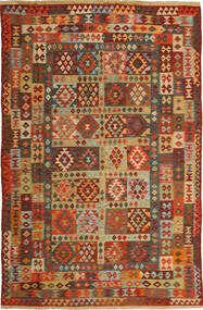 193X309 絨毯 キリム アフガン オールド スタイル オリエンタル (ウール, アフガニスタン) Carpetvista