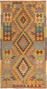 Tapis D'orient Kilim Afghan Old Style 99X192 (Laine, Afghanistan)