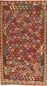  95X180 Petit Kilim Afghan Old Style Tapis Laine, Carpetvista
