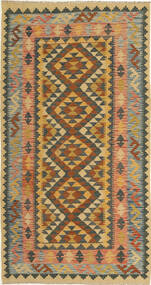  98X193 Petit Kilim Afghan Old Style Tapis Laine, Carpetvista