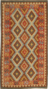 100X190 Kilim Afghan Old Style Rug Oriental (Wool, Afghanistan) Carpetvista