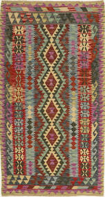Kilim Afghan Old Style Rug 98X187 Wool, Afghanistan Carpetvista