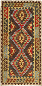  Oriental Kilim Afghan Old Style Rug 100X209 Wool, Afghanistan Carpetvista