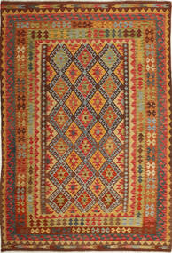  196X300 Kilim Afghan Old Style Tapis Laine, Carpetvista