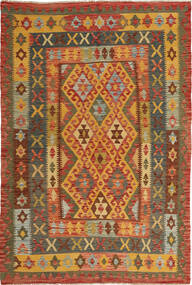 Alfombra Oriental Kilim Afghan Old Style 140X205 (Lana, Afganistán)
