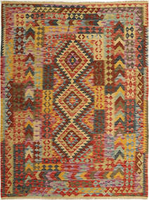 Kelim Afghan Old Stil Teppich 145X202 Wolle, Afghanistan Carpetvista