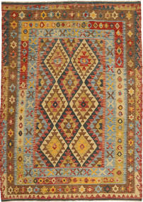  149X211 Petit Kilim Afghan Old Style Tapis Laine, Carpetvista