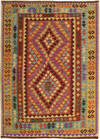 143X198 Kelim Afghan Old Stil Teppich Orientalischer (Wolle, Afghanistan) Carpetvista