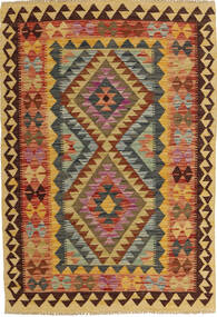  Orientalischer Kelim Afghan Old Stil Teppich 100X148 Wolle, Afghanistan Carpetvista