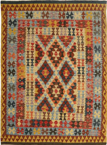 Kilim Afghan Old Style Rug 147X196 Wool, Afghanistan Carpetvista