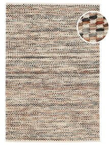  Wool Rug 140X200 Pebbles Rust Red/Brown Small