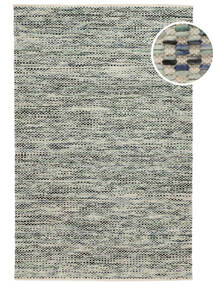 Pebbles 140X200 Small Grey/Blue Wool Rug 