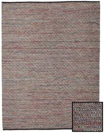  200X250 円形 Hugo 絨毯 - マルチカラー/ブラック ウール