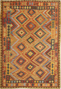  Kilim Afghan Old Style Rug 168X247 Wool Carpetvista