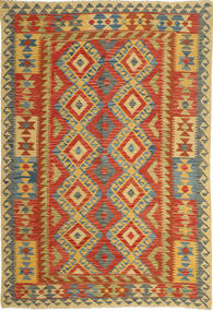  Kilim Afghan Old Style Rug 158X236 Wool Small Carpetvista