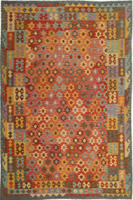 195X301 Kilim Afghan Old Style Rug Oriental (Wool, Afghanistan) Carpetvista