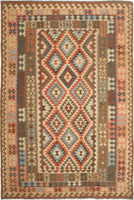 絨毯 キリム アフガン オールド スタイル 206X312 (ウール, アフガニスタン)